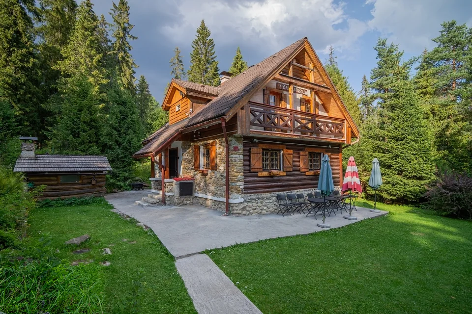 Chalet and garden – Chata Zuzanka